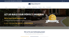 Desktop Screenshot of direct-driveways.co.uk